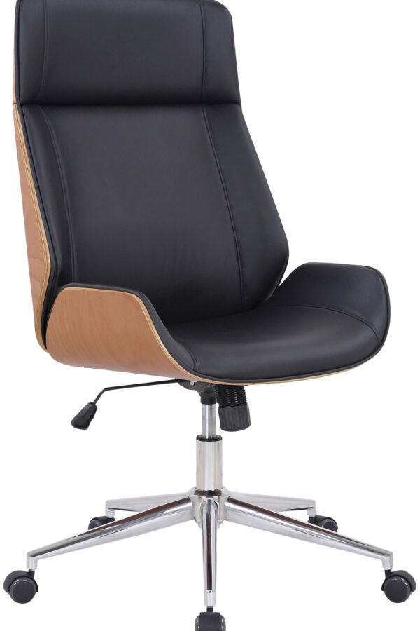 Fotel biurowy obrotowy Natura Black