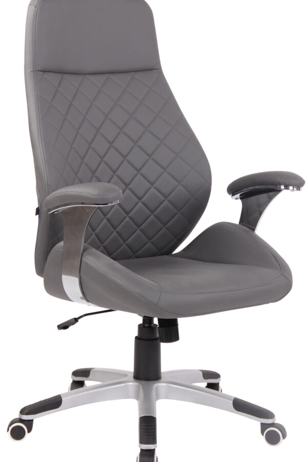 Fotel biurowy obrotowy Szary