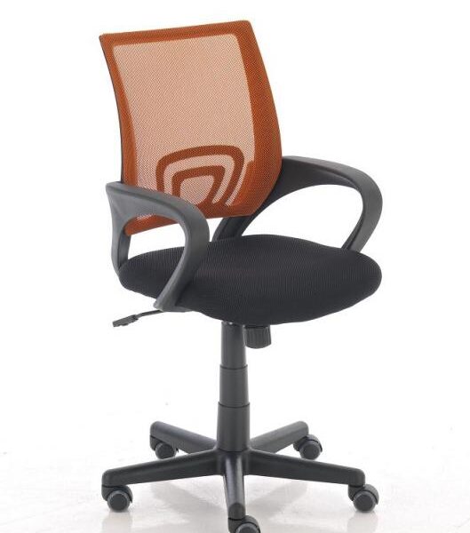 Fotel biurowy obrotowy Pomarańczowy