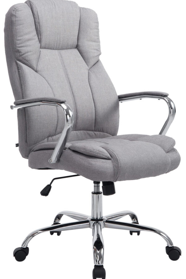 Fotel biurowy szary