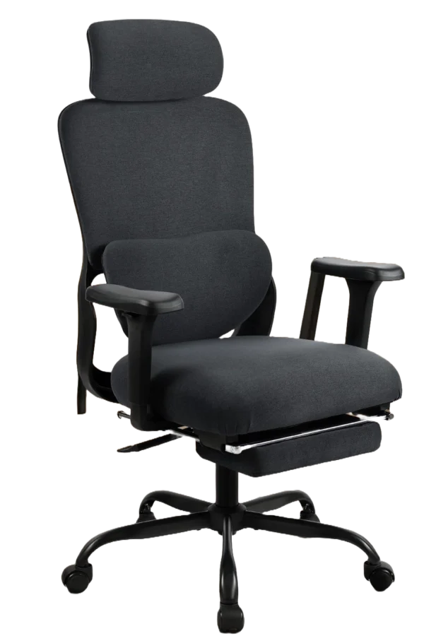 fotel ergonomiczny materiałowy